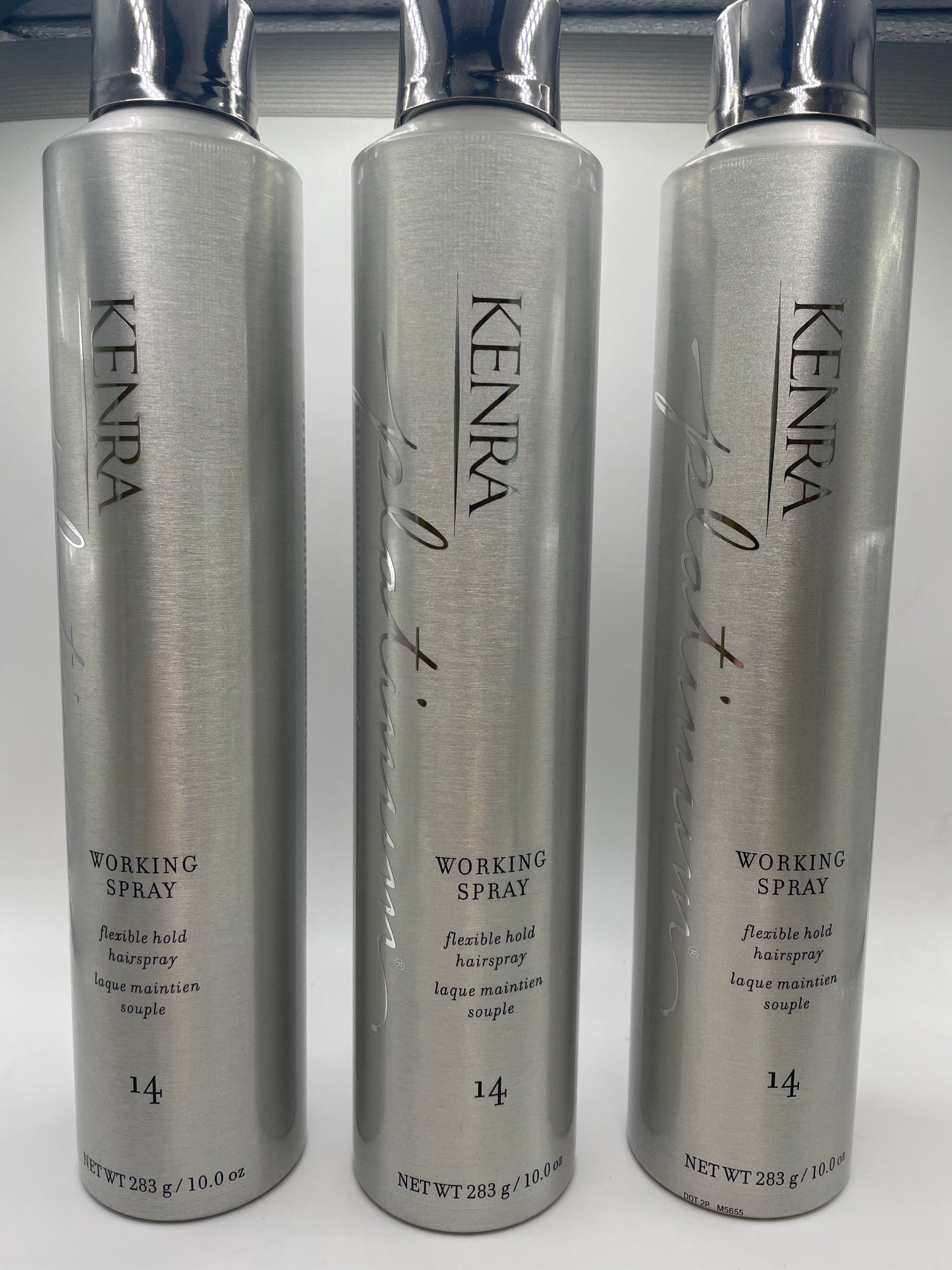 3 Pack Kenra PLATINUM # 14 WORKING SPRAY 10 OZ