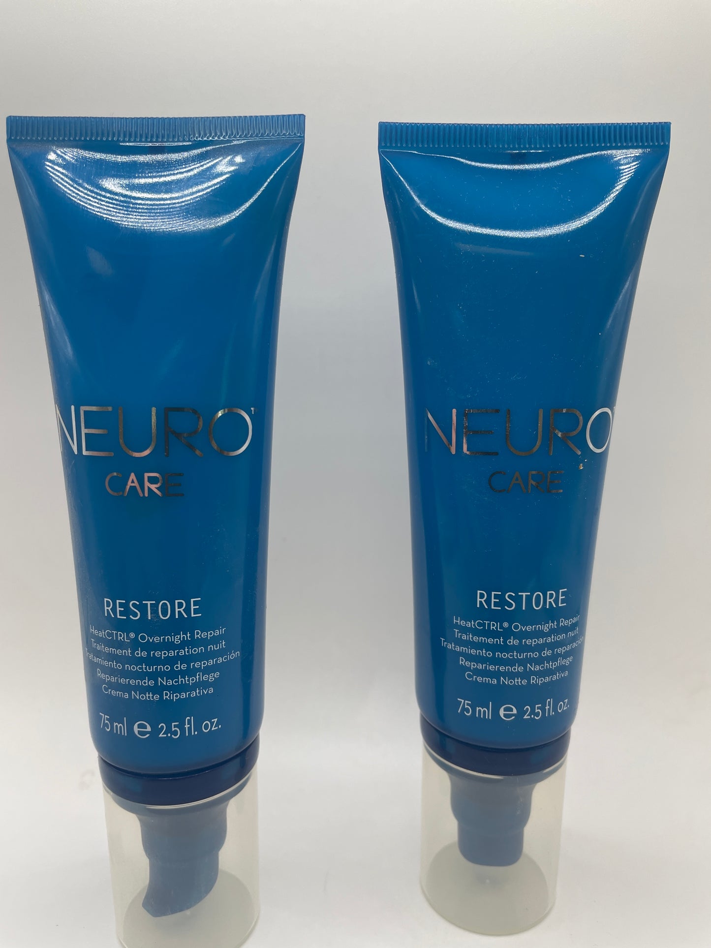 Paul Mitchell Neuro Care Restore HeatCTRL Overnight Repair 2 Pack 2.5 oz