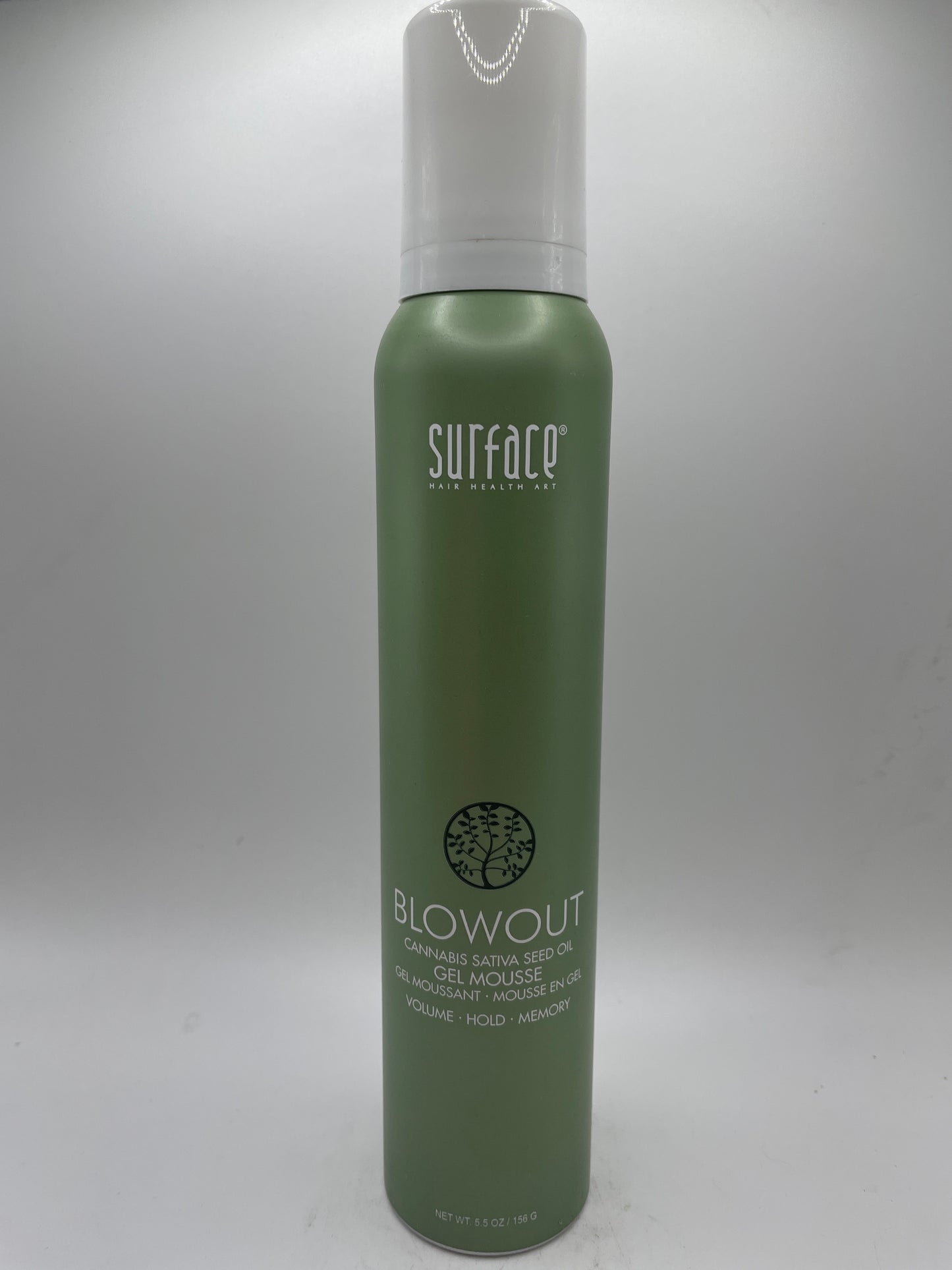 Surface Blowout Gel Mousse Volume Hold Memory 5.5 oz