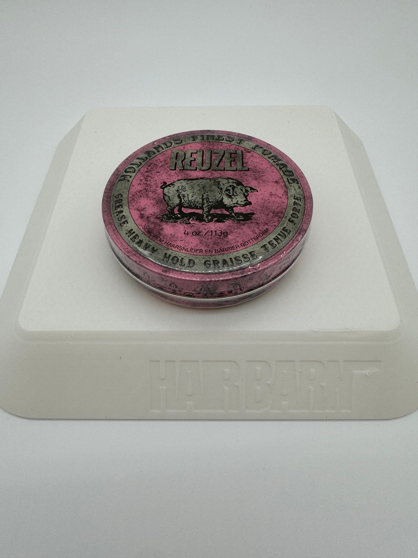 2 Pack Reuzel Pink Pomade Grease 4 oz