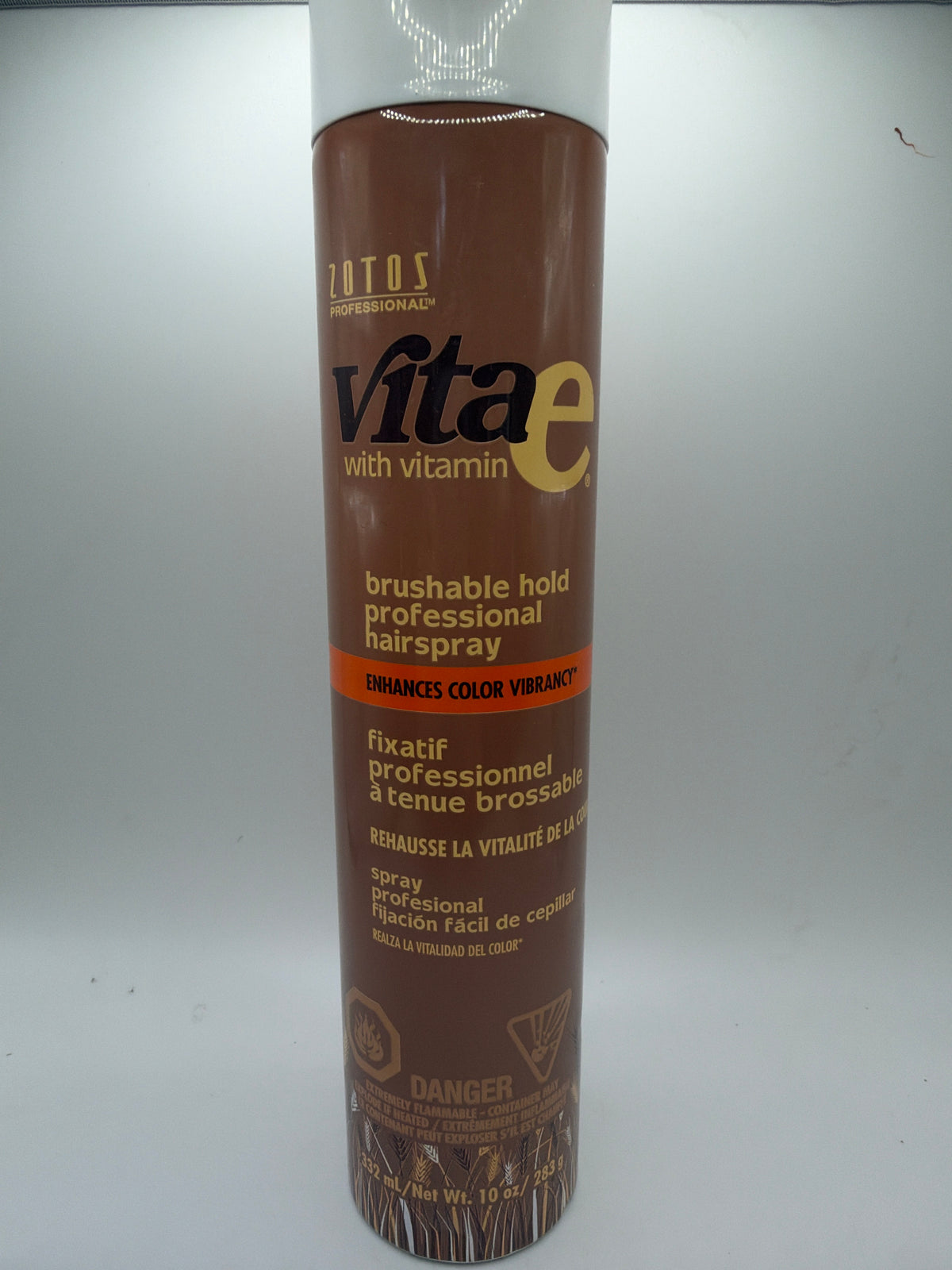Zotos Vita e Spray brushable hold Professional hairspray 10 oz