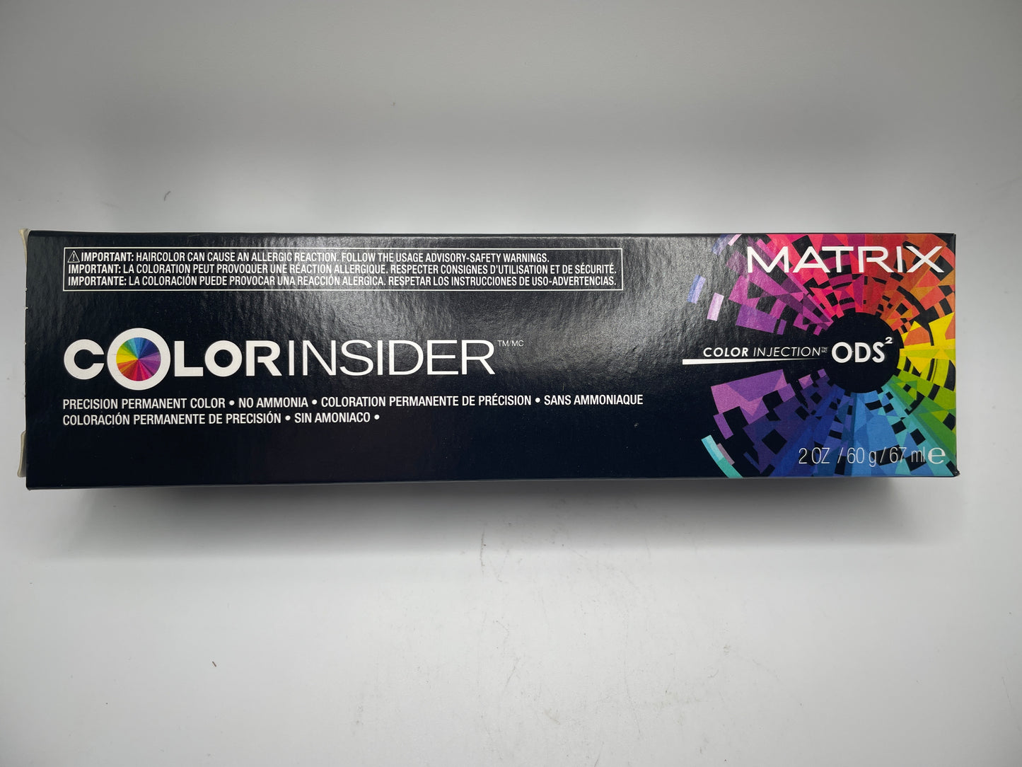 Matrix Color Insider Permanent Cream Color 5RV Medium Brown Red Violet 2 oz