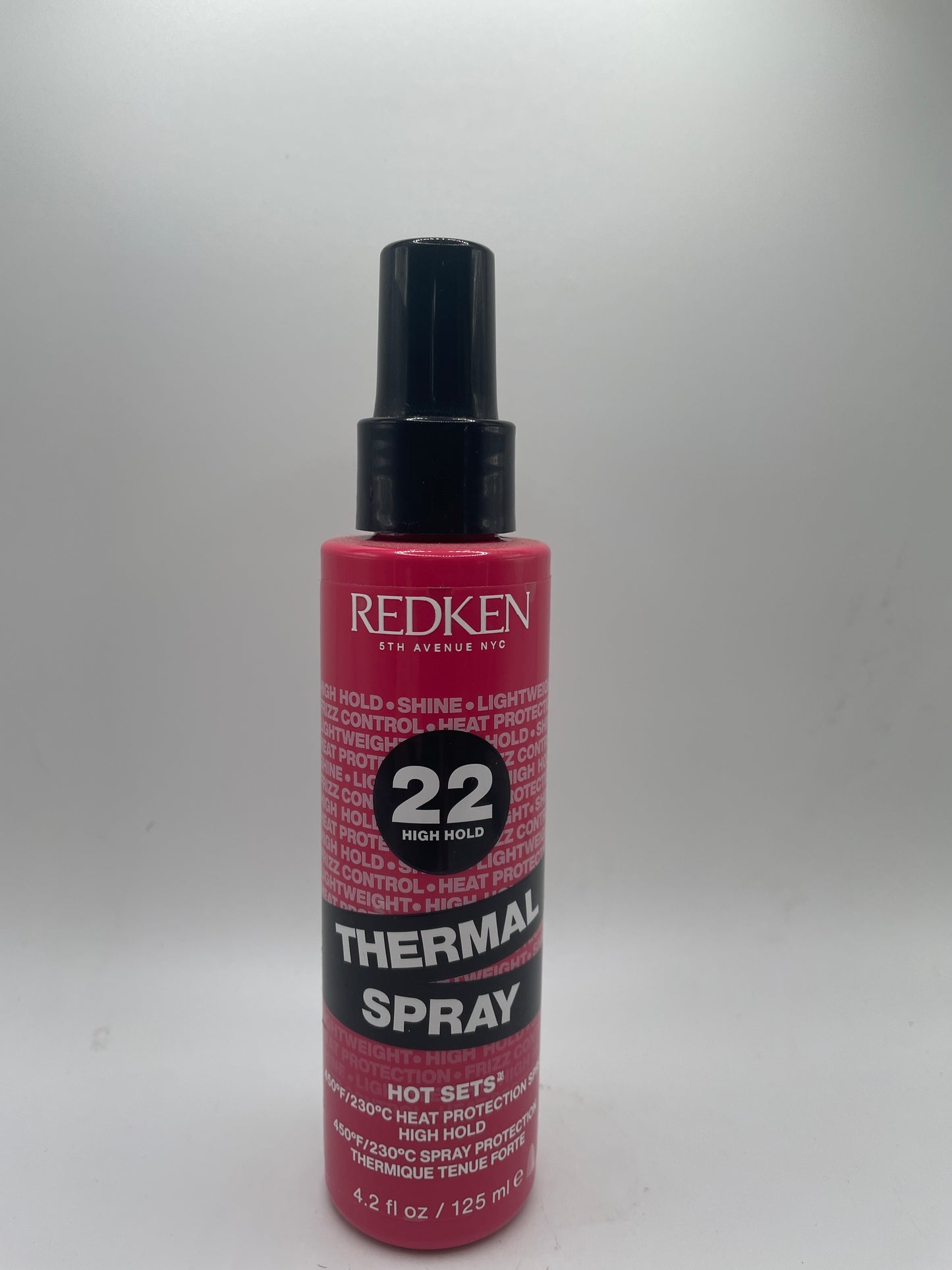 REDKEN 22 High Hold Thermal Heat Protection Spray 4.2 oz