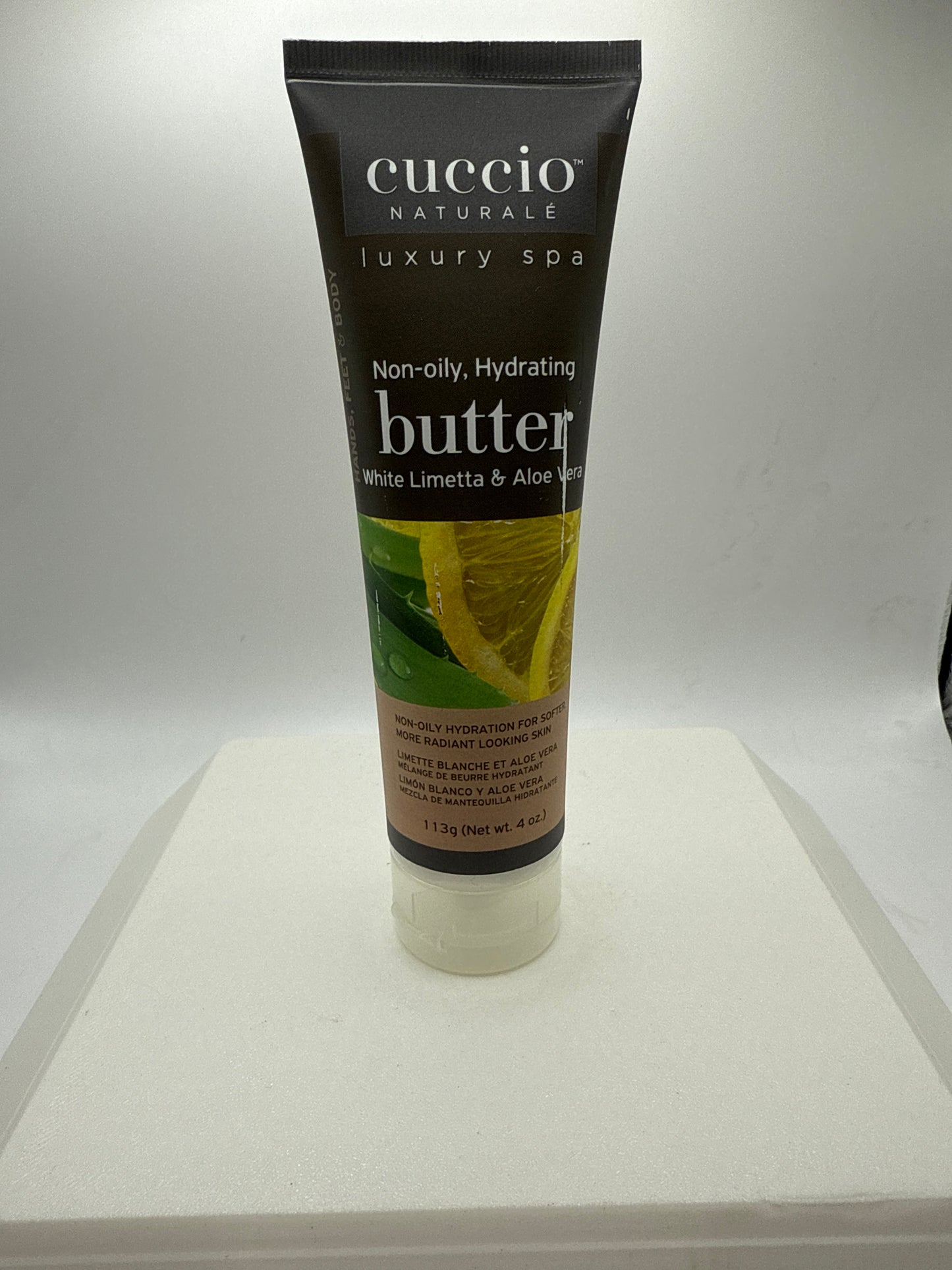2 Pack - Cuccio White Limetta & Aloe Vera Butter 4 oz. Body Cream