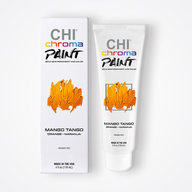 Chi chroma paint bold semi-permanent hair color mango tango 4oz