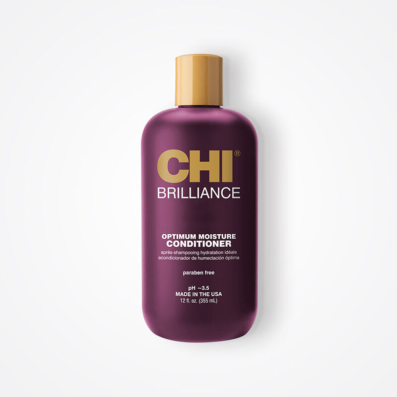 CHI Deep Brilliance olive & Monoi Optimum Moisture Conditioner 12 oz