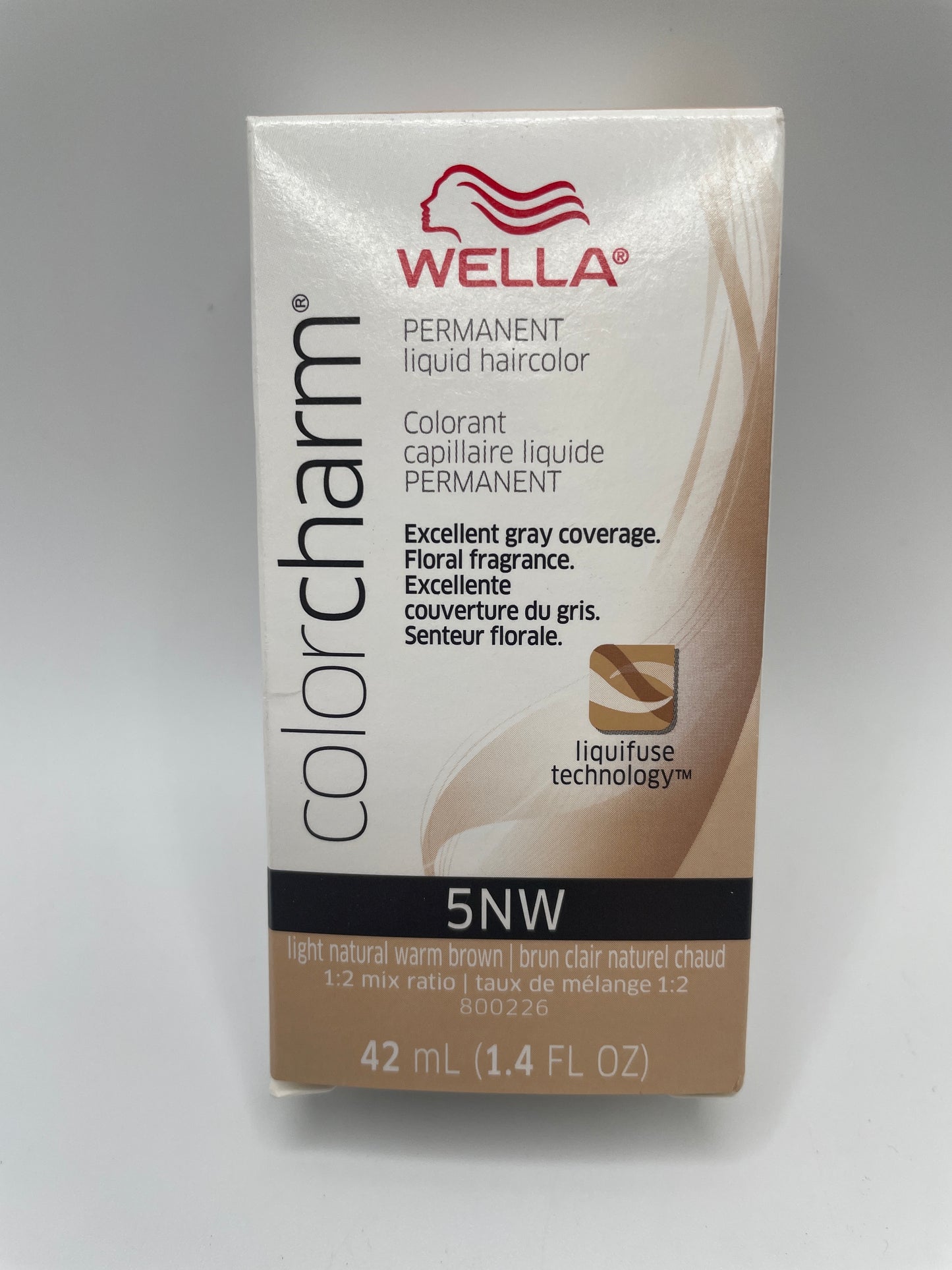 3 Pack Wella Color Charm Permanent Hair Toner 1.42 oz 5NW Blonding Plus