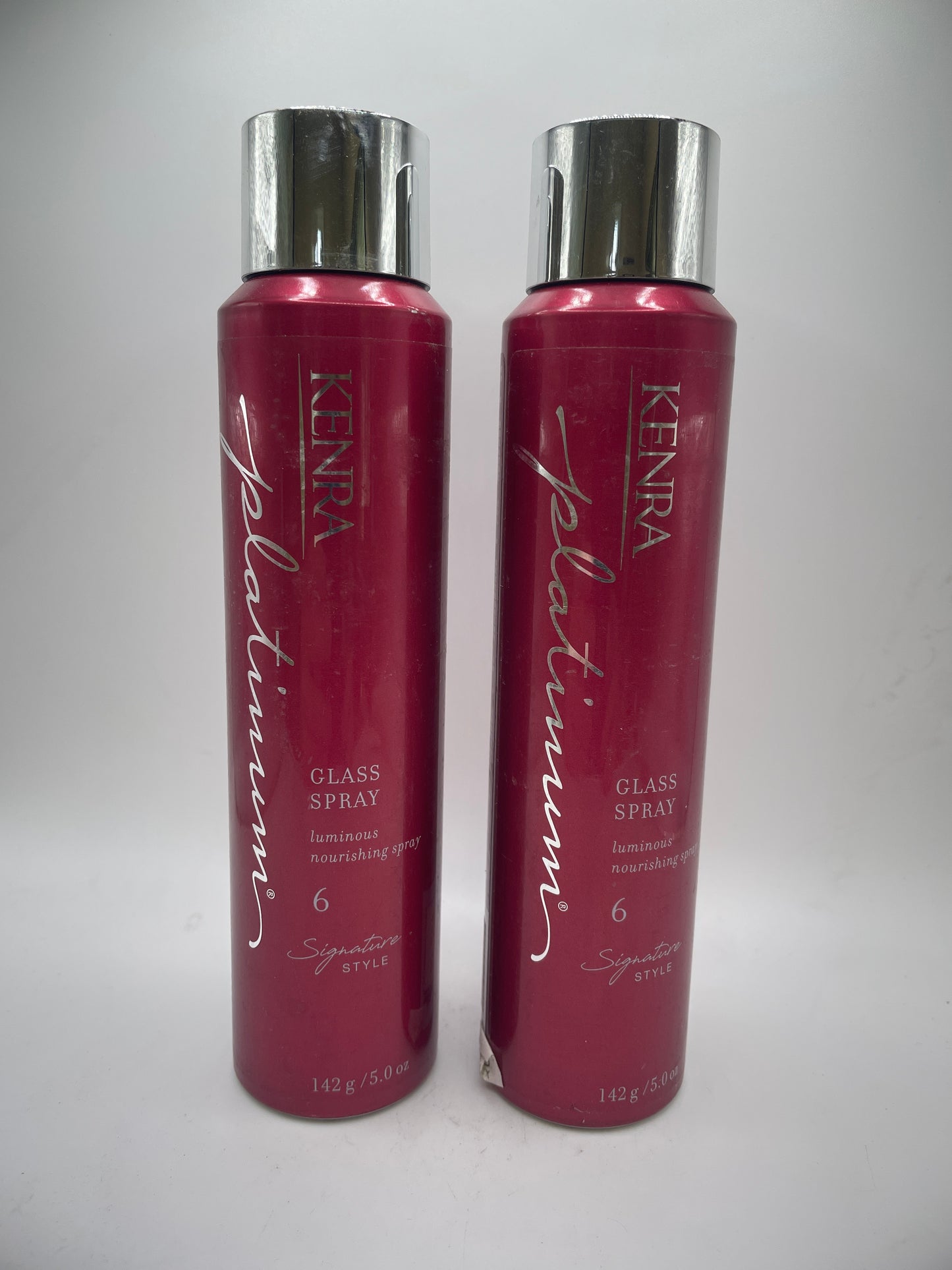 2 Pack Kenra Platinum Glass Spray 6 5.0 oz