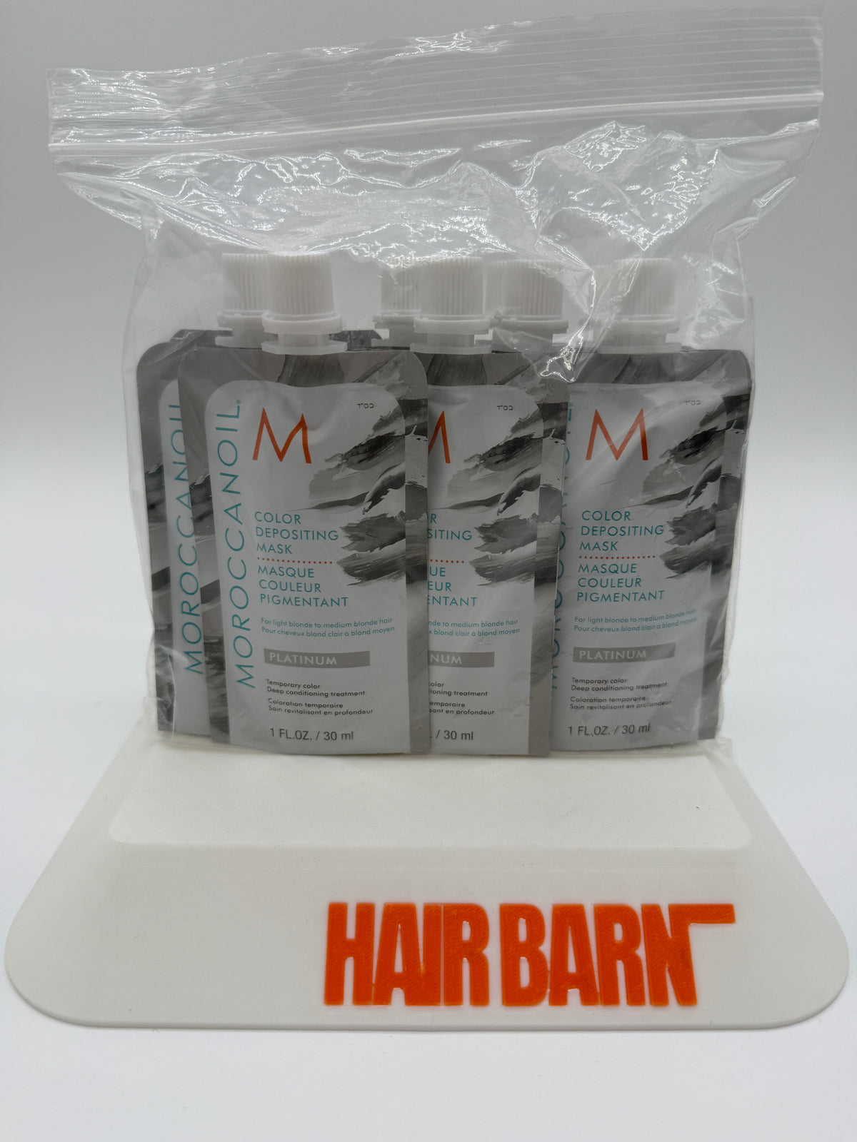 12 Pack Moroccanoil Color Depositing Mask Platinum 1 oz
