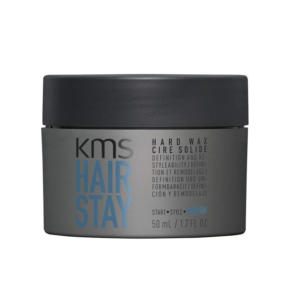 3 Pack KMS Hair Stay Hard Wax 1.7 oz