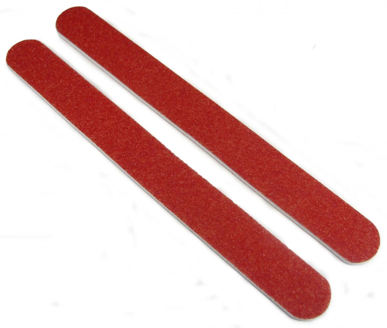 3 - 12 Packs Nailfile Beauty Secrets Red Sanitizable Nail File 80/80