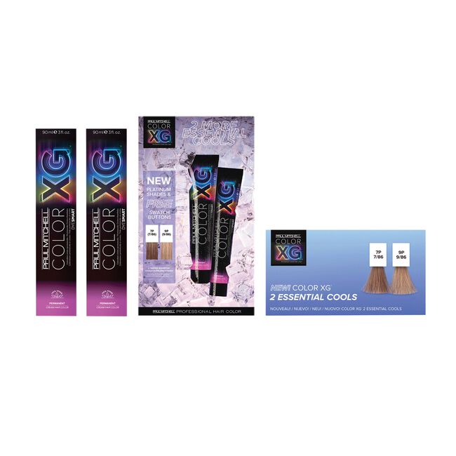 Paul Mitchell XG Color 7P and 9P Essential Cool Shade