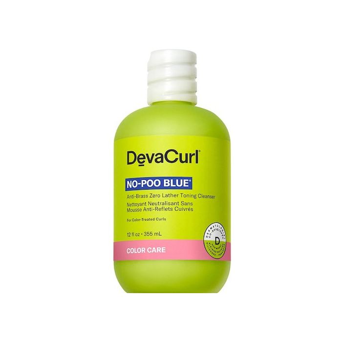 2 Pack Deva Curl No Poo Blue Color Care 12 fl oz Anti Brass