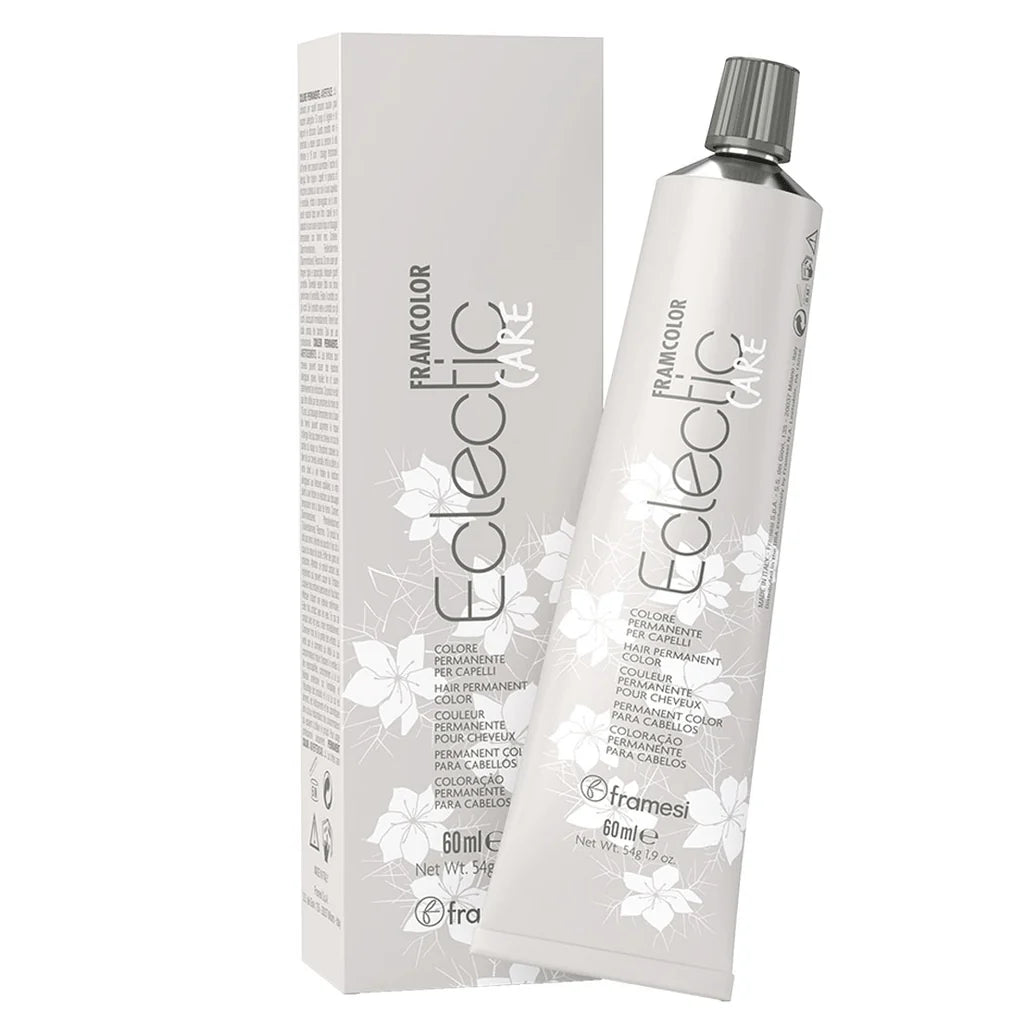 2 Pack Framesi Eclectic Care Permanent Color 7.26 Cool Medium Blonde