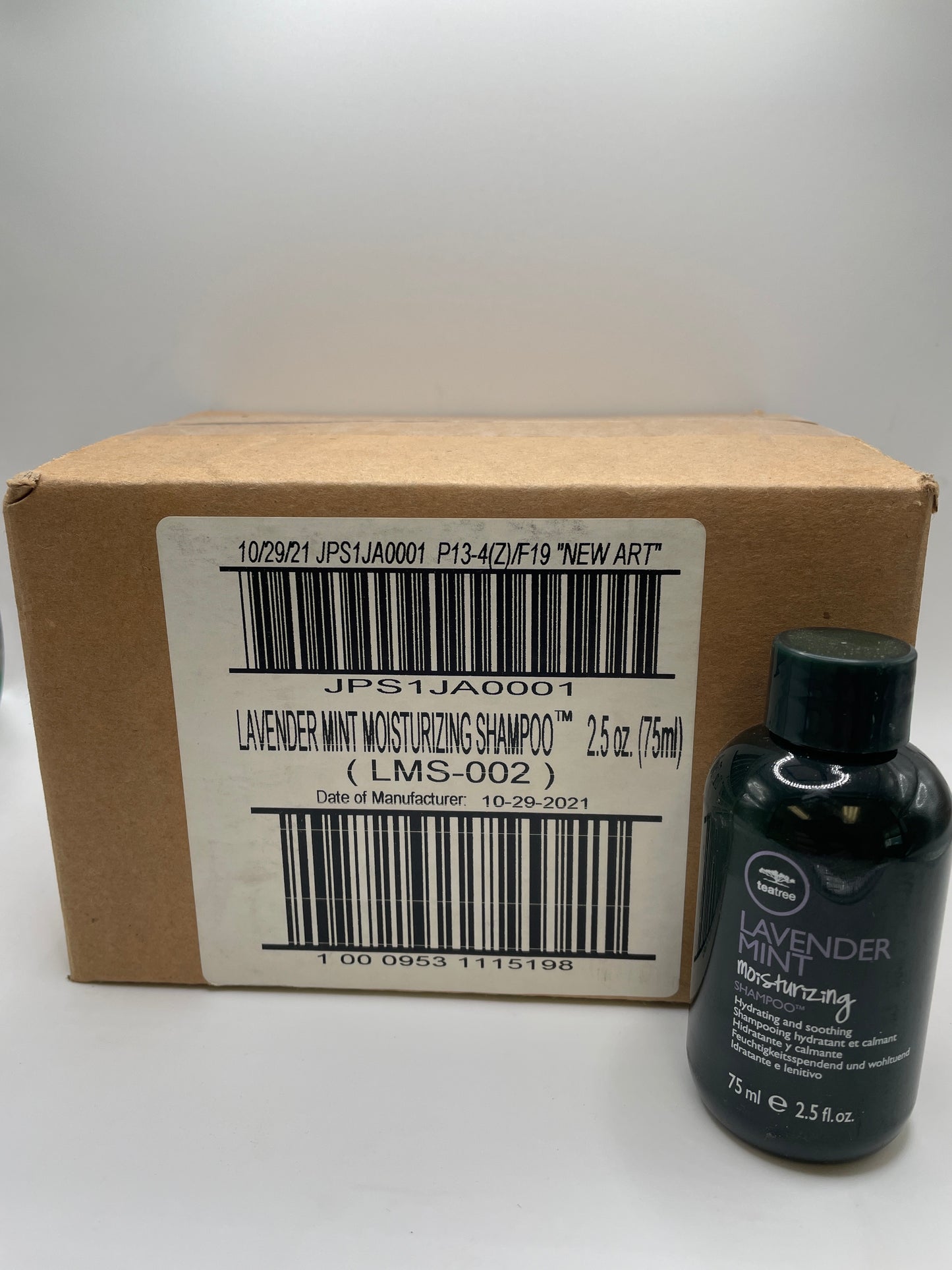 12 Pack (1Case) Paul Mitchell Tea Tree Lavender Mint Shampoo 2.5oz