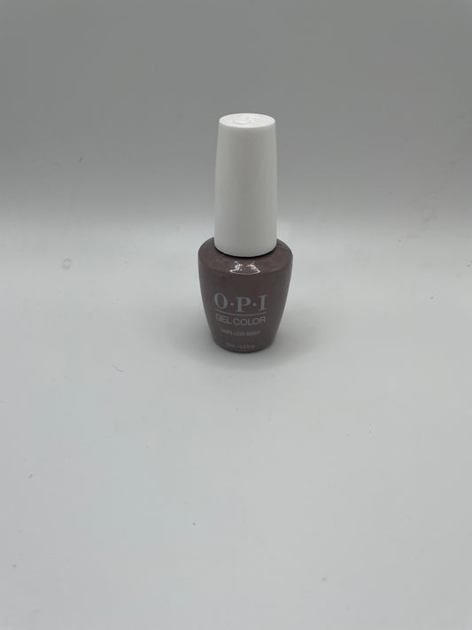 OPI GelColor Soak Off GEL Nail Polish Top Base 0.5 oz AUTHENTIC Taupeless Beach