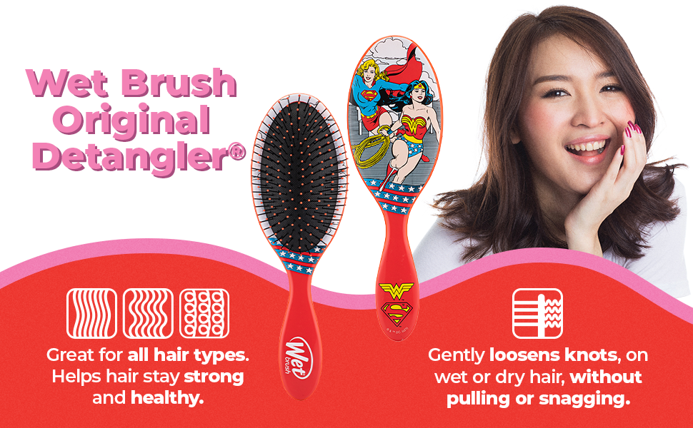 Wet Brush Wonder Woman Supergirl Justice League DC Heros