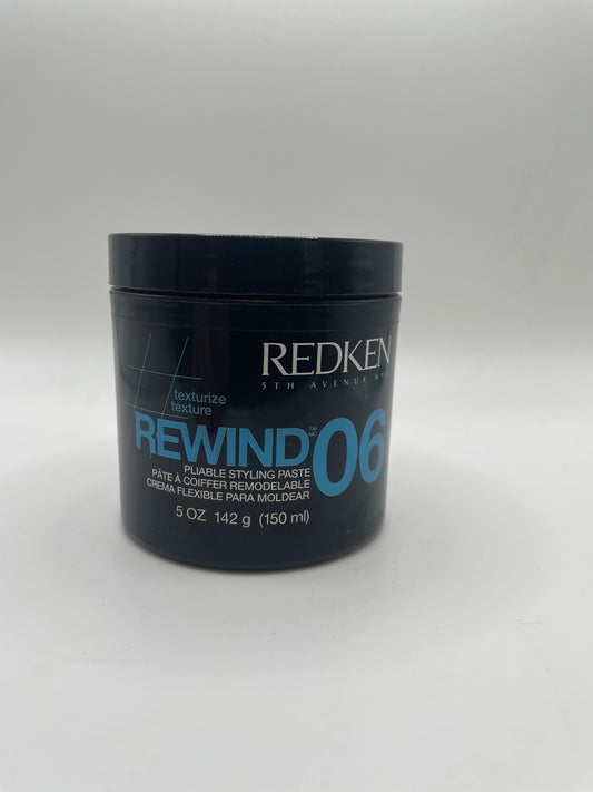 REDKEN Rewind 06 Pliable Styling Paste 5 oz