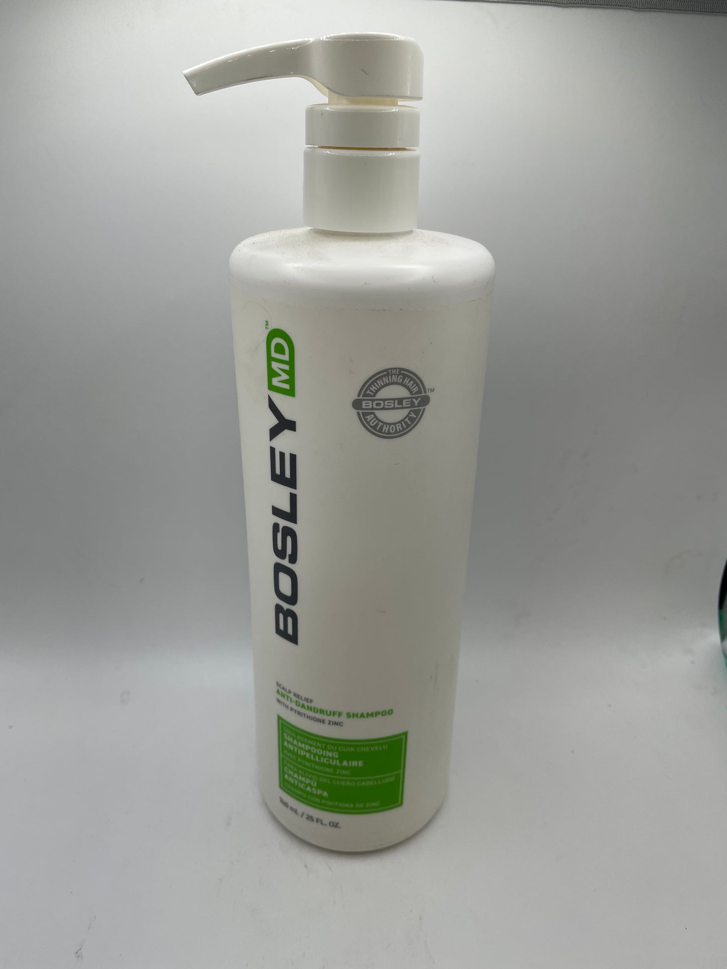 Bosley MD Scalp Relief Anti Dandruff Shampoo, 25 oz