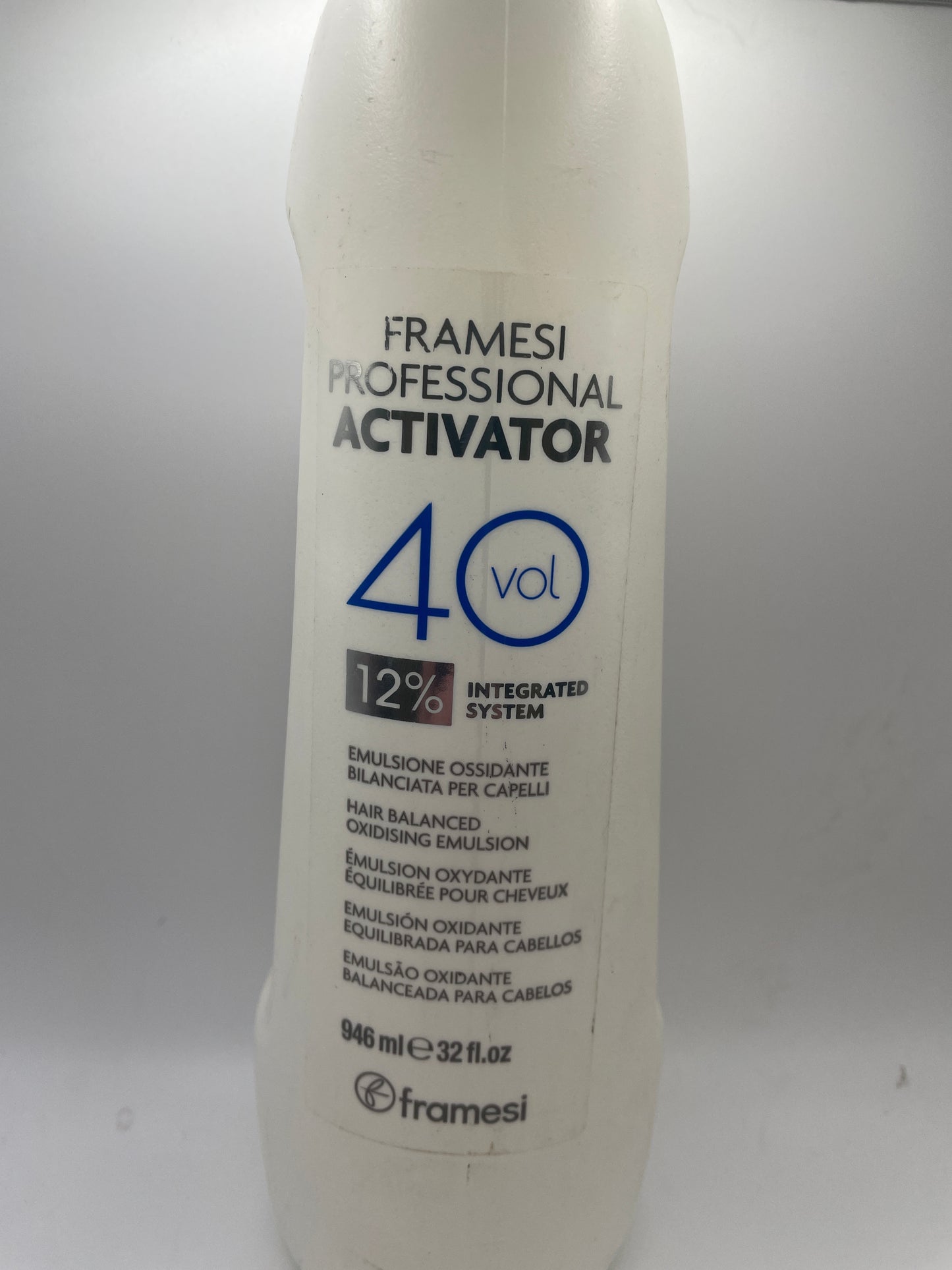 FRAMESI PROFESSIONAL ACTIVATOR 40 Volume 12% DEVELOPER 32 fl. oz