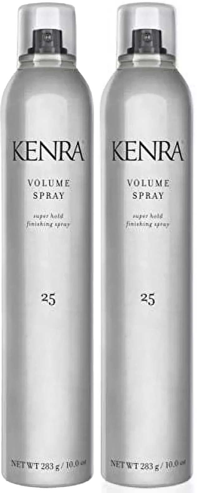 2 Pack Kenra 25 Volume Spray Super Hold 10 oz Fresh Product #25
