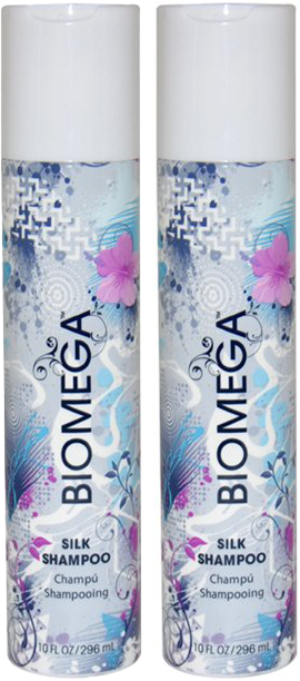2 Pack Aquage Biomega 10oz Silk Shampoo