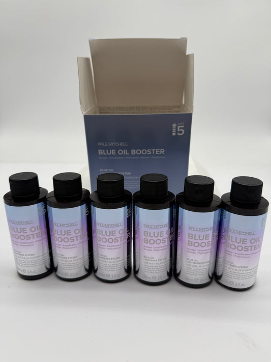 Paul Mitchell Blue Oil Booster Lightner System 6 x 2 fl oz 12 fl oz total
