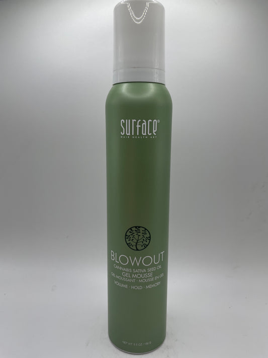 Surface Blowout Gel Mousse Volume Hold Memory 5.5 oz