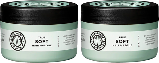 2 Pack Maria Nila True Soft Hair Mask Masque 8.5 oz