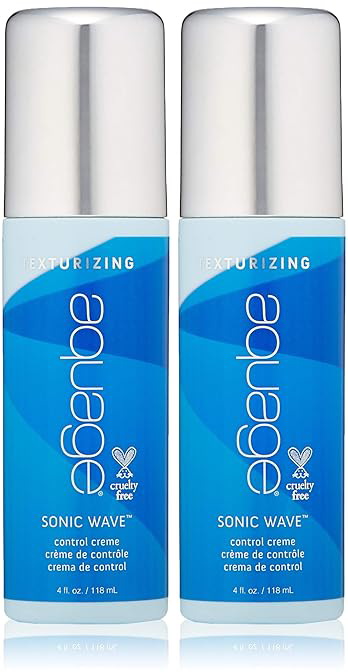 2 Pack Aquage Sonic Wave Texturizing Control Creme 4 fl oz