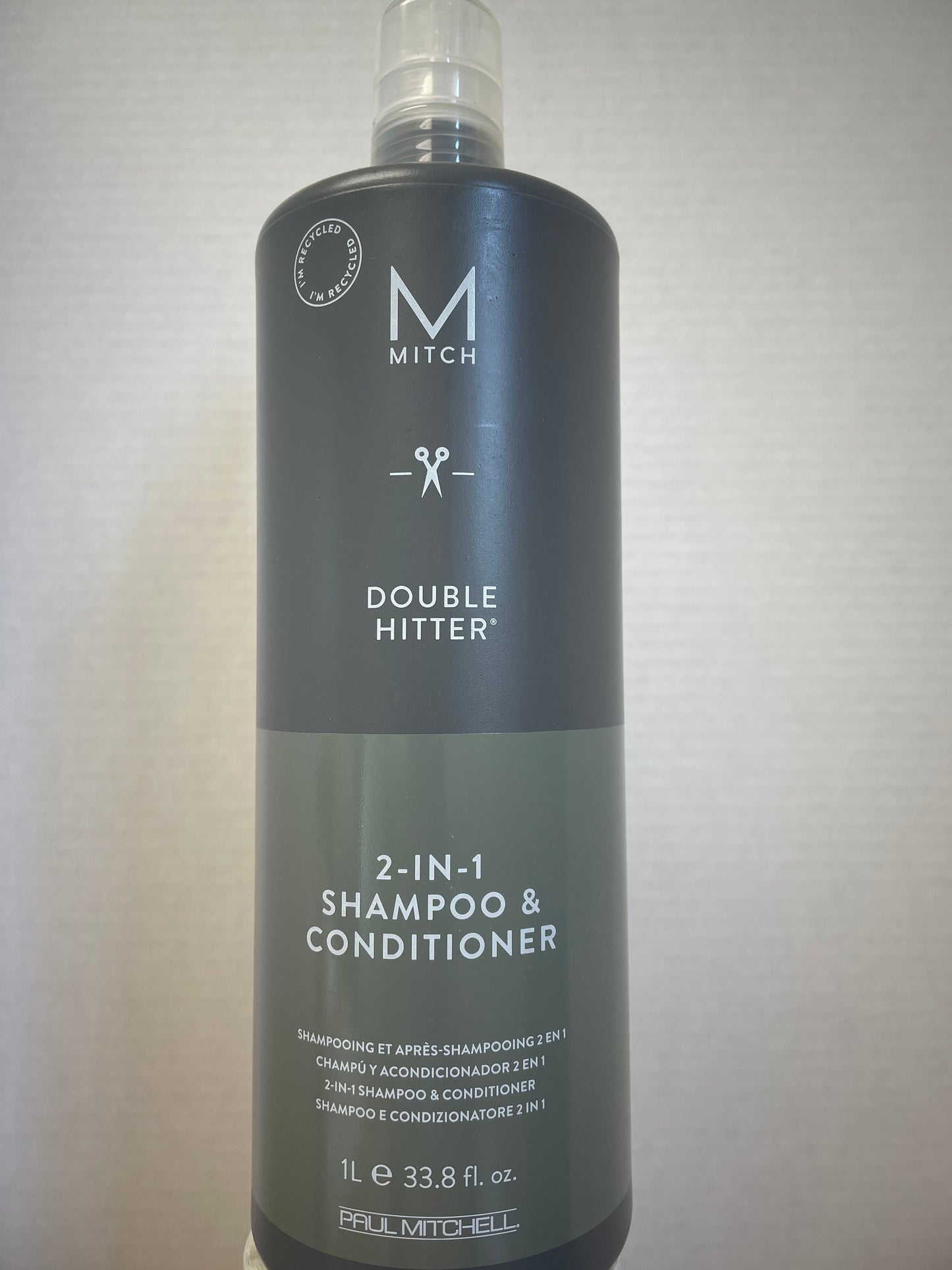 Paul Mitchell, Mitch Double Hitter 2 in 1 Shampoo & Conditioner - 33.8 oz