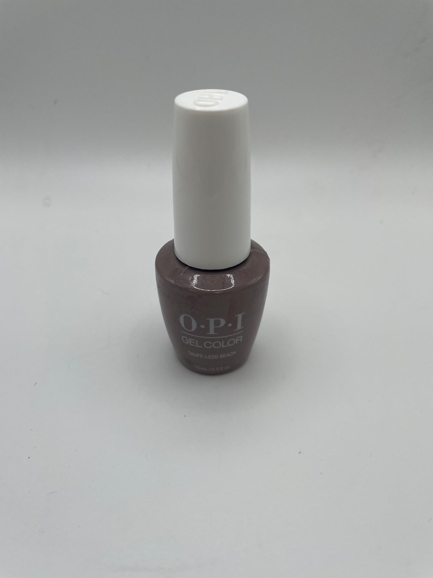 OPI GelColor Soak Off GEL Nail Polish Top Base 0.5 oz AUTHENTIC Taupeless Beach