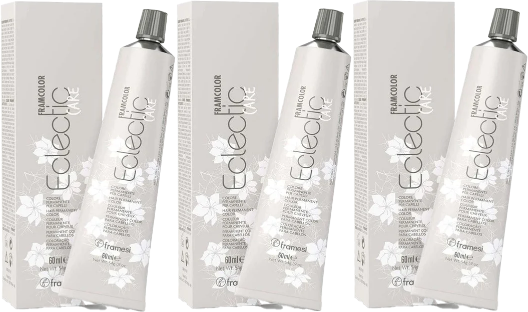 3 Pack FRAMESI Framcolor ECLECTIC CARE Color 2 oz 4.26 Violet Blue