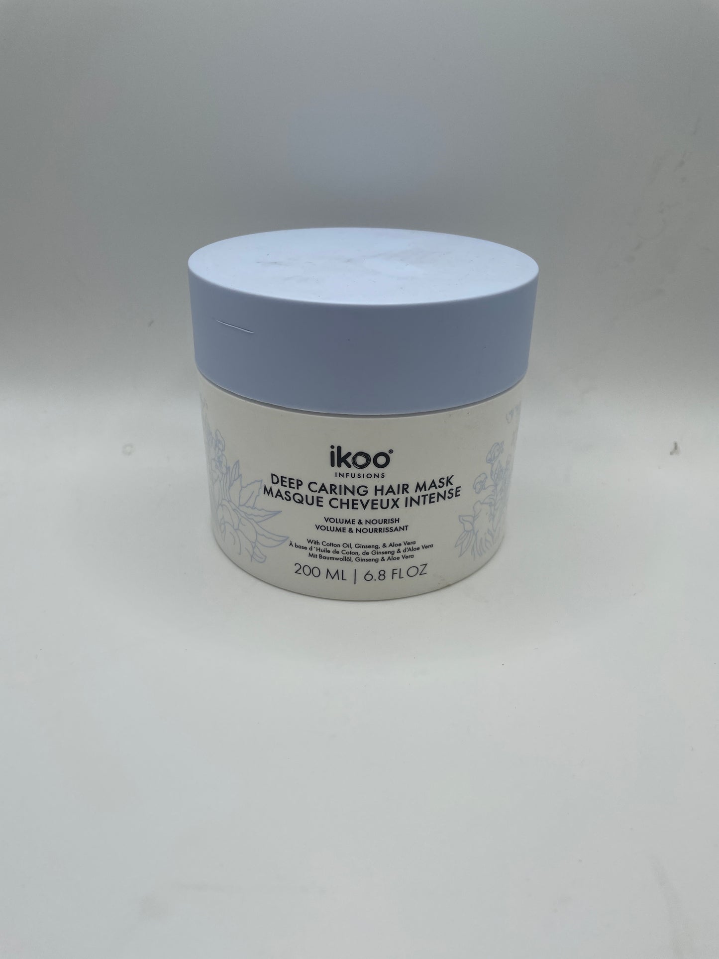 ikoo Infusions Deep Caring Hair Mask Volume & Nourish 6.8oz Vegan