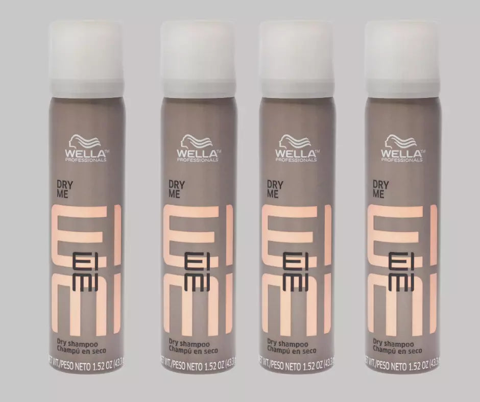 4 Pack Wella Professionals EIMI Dry Me Shampoo 1.52 oz