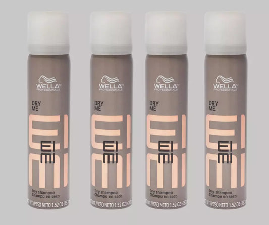 4 Pack Wella Professionals EIMI Dry Me Shampoo 1.52 oz