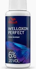 5 Pack Wella Welloxon Perfect Creme Developer 6% 20 Volume 2 oz 60ml