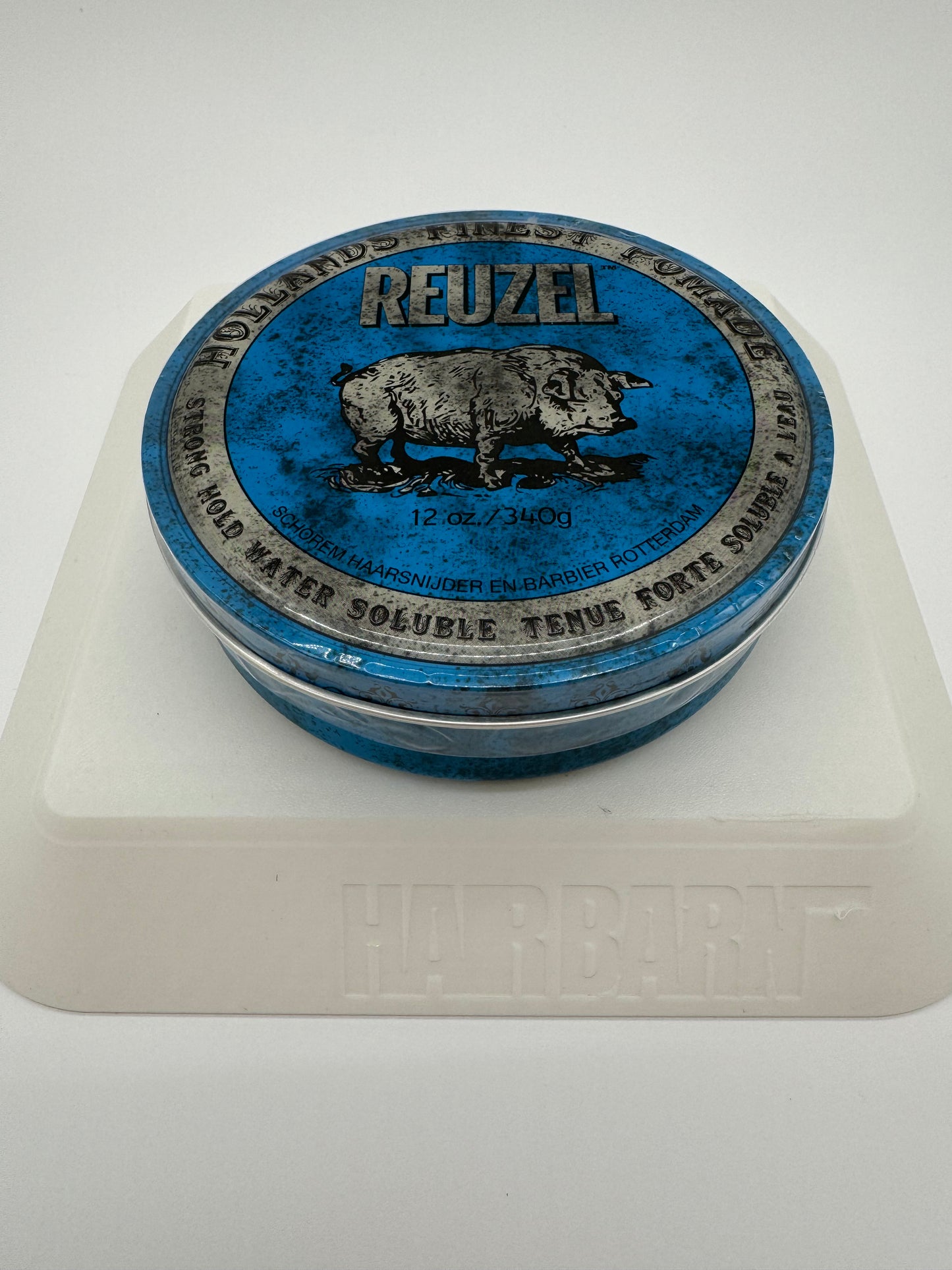 Reuzel Blue Strong Hold Water Soluble Pomade 12 oz Dented Can