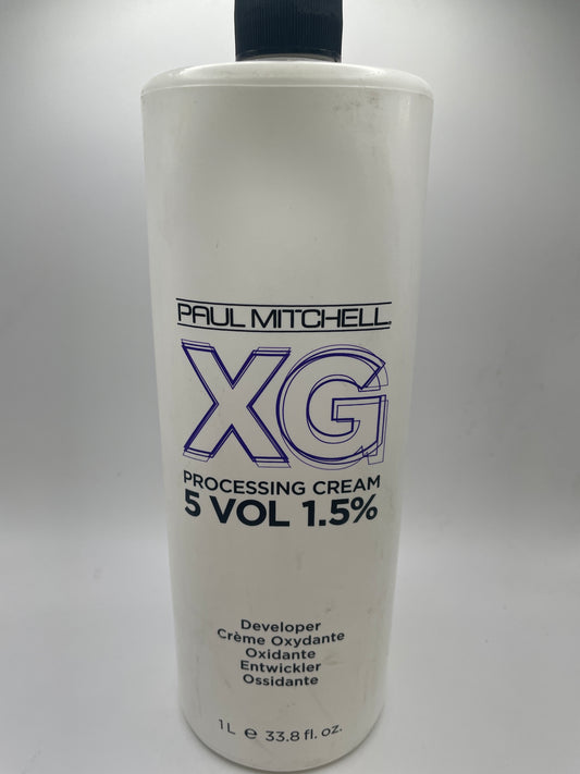Paul Mitchell XG Processing Cream 5 Volume 1.5% 33.8 fl oz