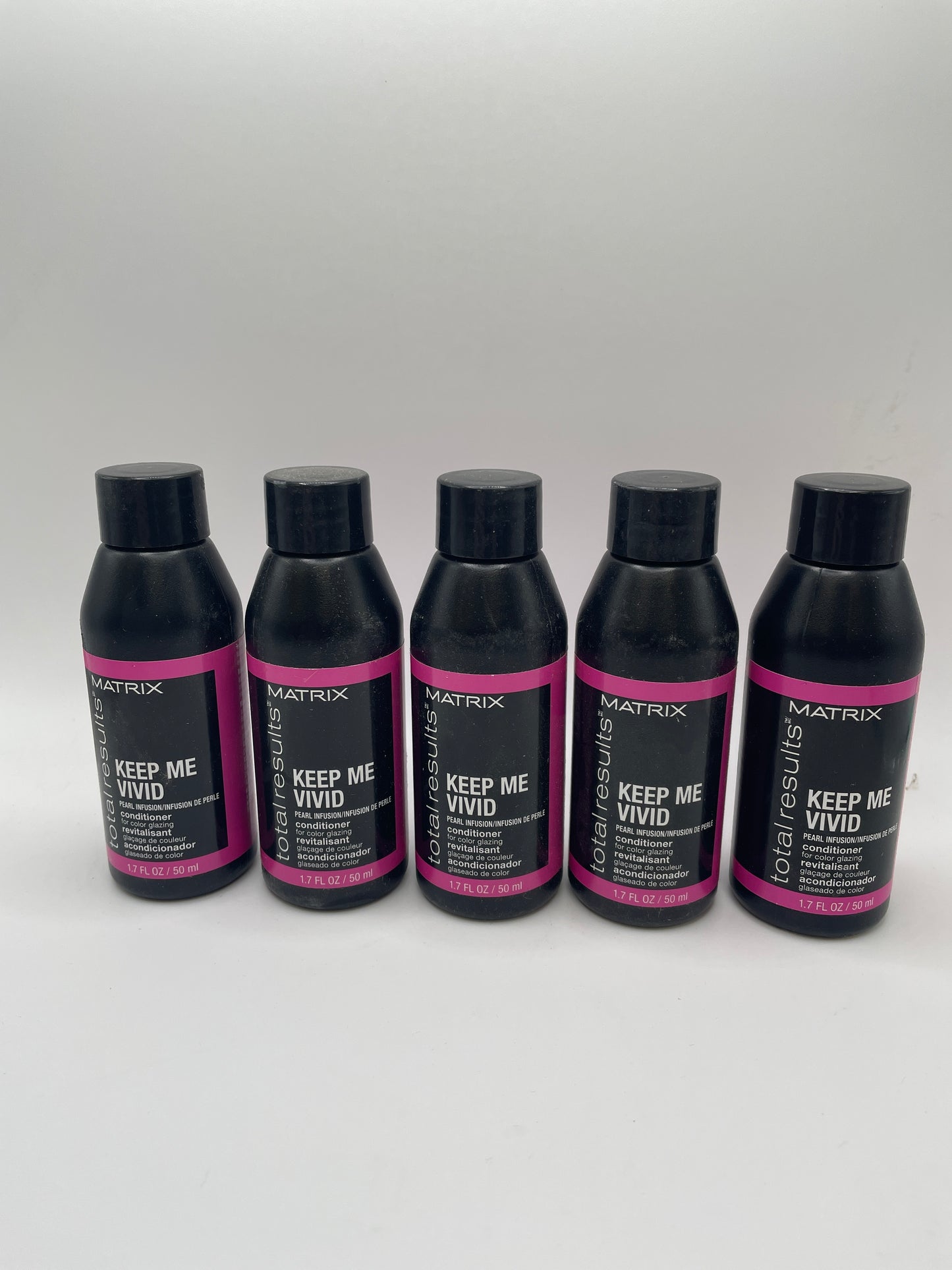 5 Pack Total Results Matrix Keep Me Vivid Pearl Infusion Conditioner 1.7 oz