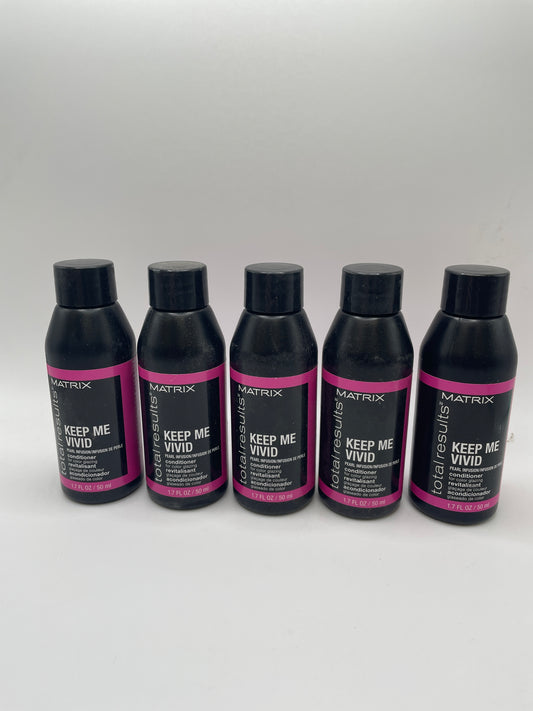 5 Pack Total Results Matrix Keep Me Vivid Pearl Infusion Conditioner 1.7 oz