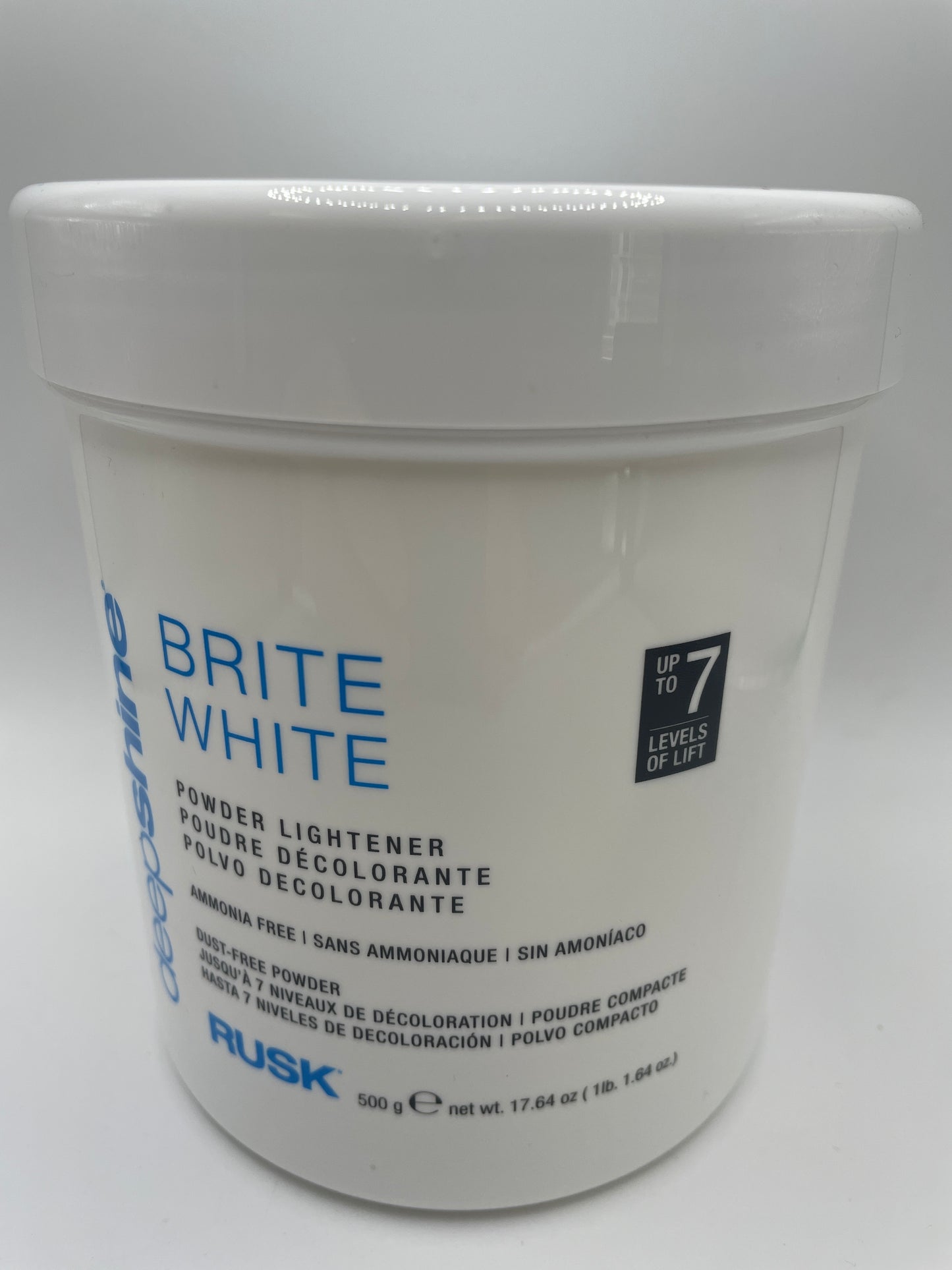 Rusk DeepShine Brite White Powder Color Lightener 17.64 oz