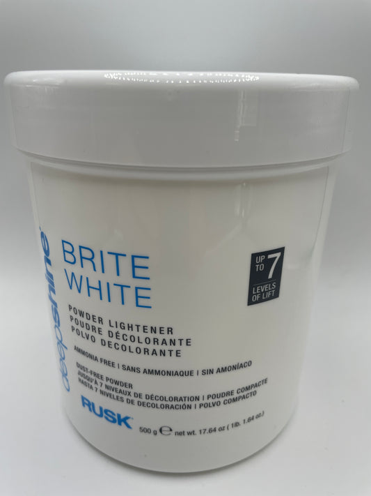 Rusk DeepShine Brite White Powder Color Lightener 17.64 oz