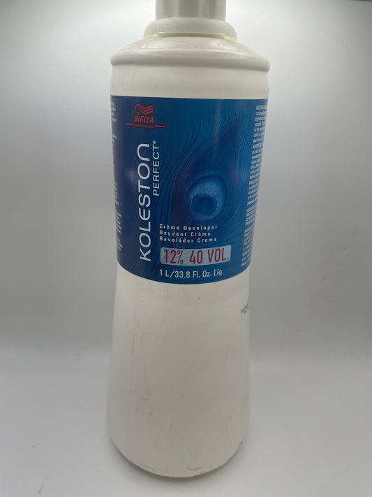 Wella Koleston , Welloxon Perfect Creme Developer 33.8 oz 40 Volume 12%