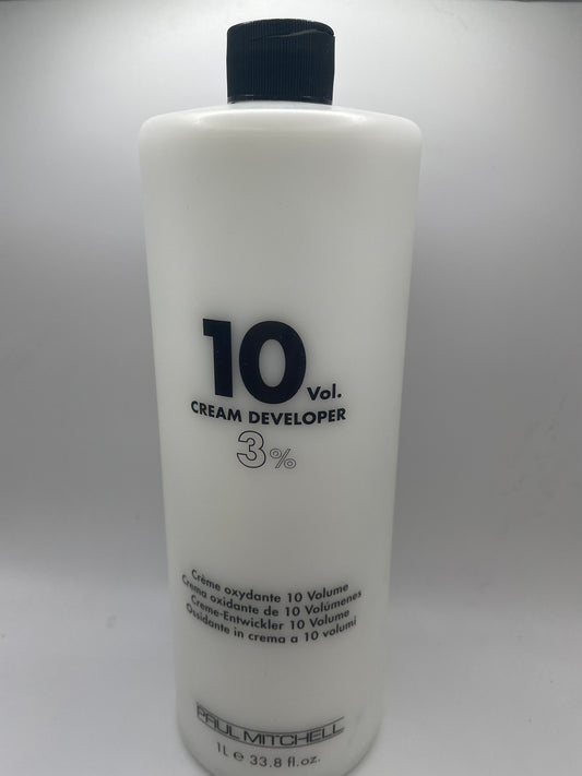 Paul Mitchell Cream Developer 10 Volume 3% 33.8 fl oz
