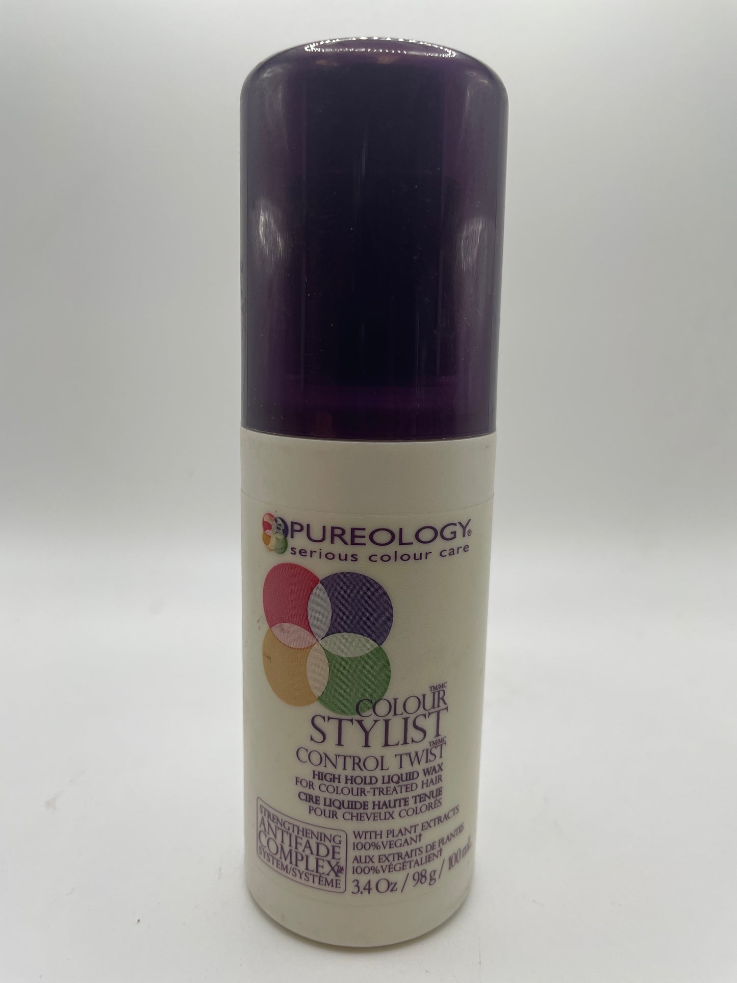 Pureology Colour Stylist Control Twist High Hold Luquid Wax 3.4 oz
