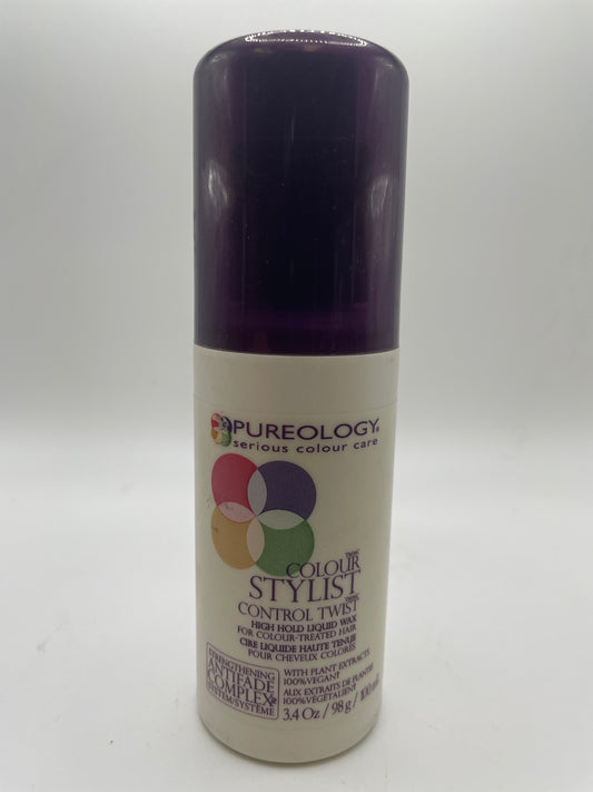 Pureology Colour Stylist Control Twist High Hold Luquid Wax 3.4 oz