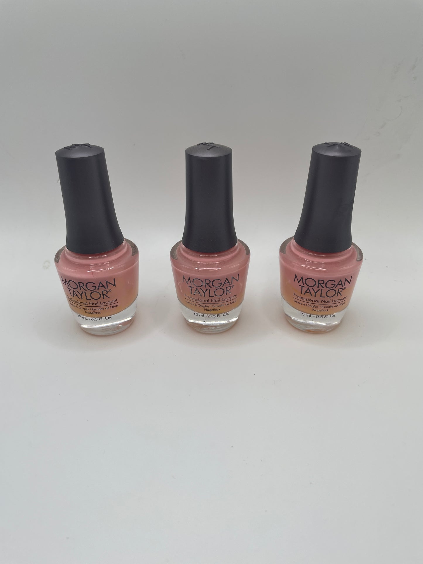 3 Pack Morgan Taylor Lacquer Polish 15ml On Cloud Mine