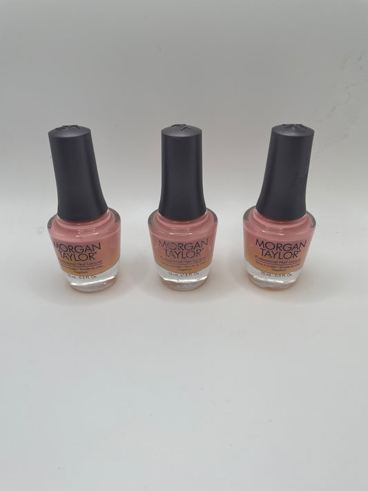 3 Pack Morgan Taylor Lacquer Polish 15ml On Cloud Mine