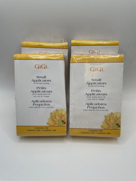 Gigi Small Wax Applicators 4 Packs of 100